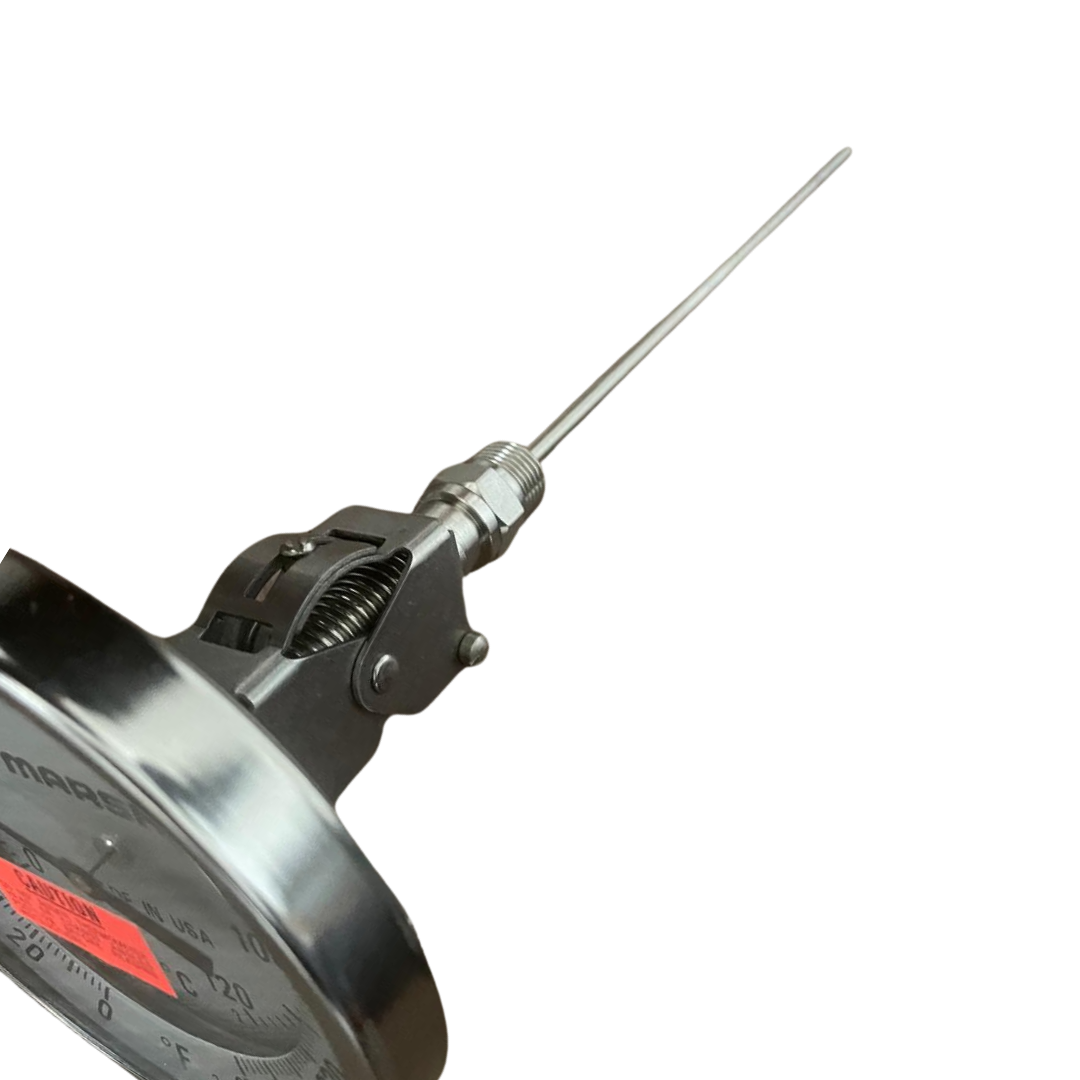 Termómetro bimetálico escualizable